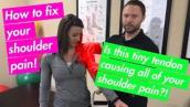 Shoulder Pain Fix For Bicep Tendon (FAST) - Chiropractor Friendswood