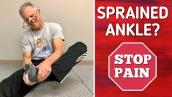 Swollen Ankle Sprain, Stop Pain, Swelling in 3 Steps