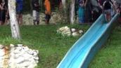 Ig. obra da restauração em olaria e rocinha - batismo nas águas em tinguá 29/04/2012