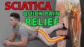 One Minute Sciatica Exercise to Cure Sciatica \u0026 Quick Pain Relief | Leg Pain Sciatica Disc Bulges