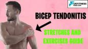How to Treat Bicep Tendonitis Streches And Exercises For Rehabilitation