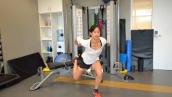 Ankle Sprain Injuries: Split Squat Jumps Ankle Strengthening