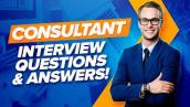CONSULTANT Interview Questions \u0026 Answers! (PASS any CONSULTING Job Interview!)