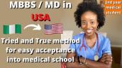 TIPS TO GET INTO MEDICAL SCHOOL AS AN INTERNATIONAL STUDENT