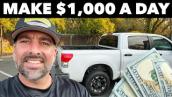 How To Make $1000 A Day With A Pickup Truck | TOP Business Ideas 2022