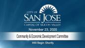 NOV 23, 2020 | Community \u0026 Economic Development Committee