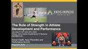 Role of Strength in Athlete Development | Soccer Health, Injury Prevention and Performance Symposium