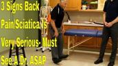 3 Signs Back Pain/Sciatica Is VERY Serious- Must See A Dr. ASAP