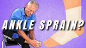 Ankle Sprain? Is it BROKE? How to Tell \u0026 What to Do. How to Wrap.