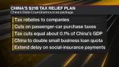 China Plans Tax Relief of Over $21 Billion to Lift Economy